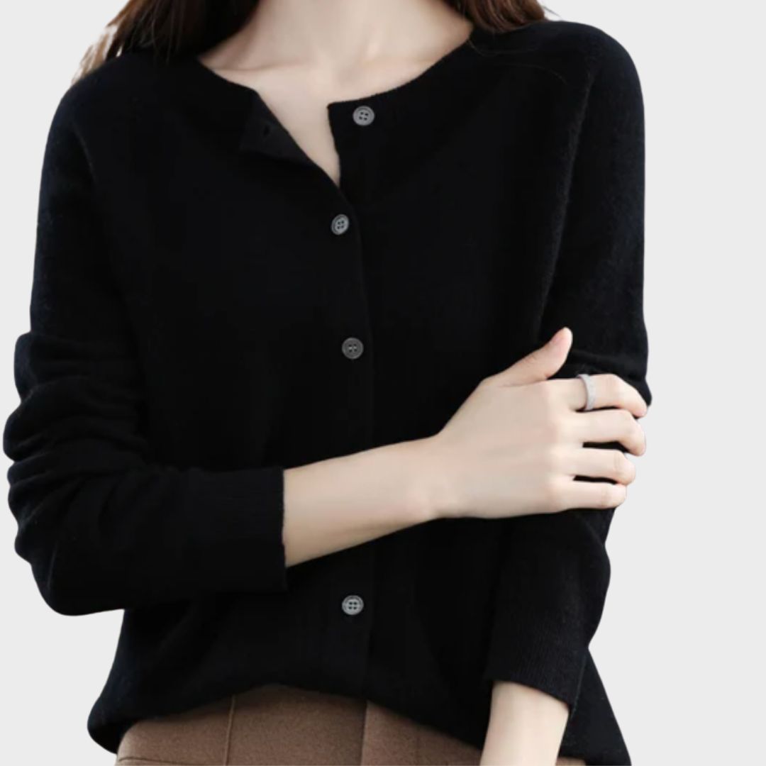 Angelika | Merino Wool Cardigan