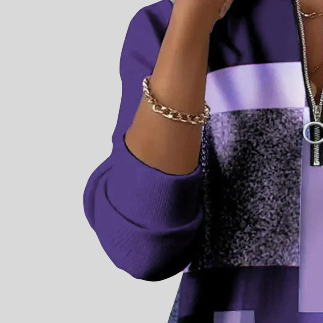 Velstine™ | Knitted Zip-Up Sweater