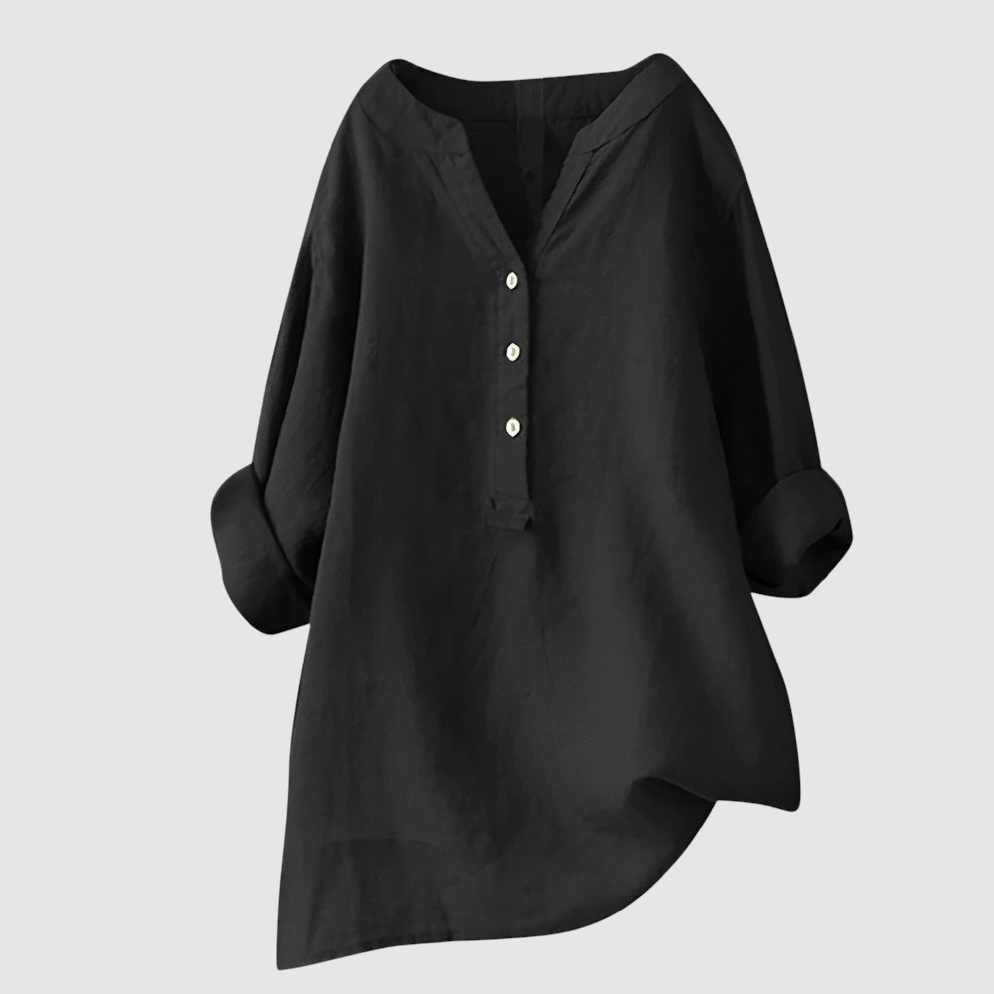 Joy | Lightweight linen blouse with buttons