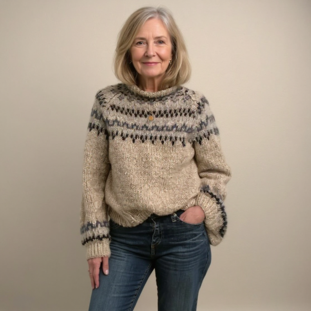 HELGA™ | Handcrafted Icelandic Knit Sweater