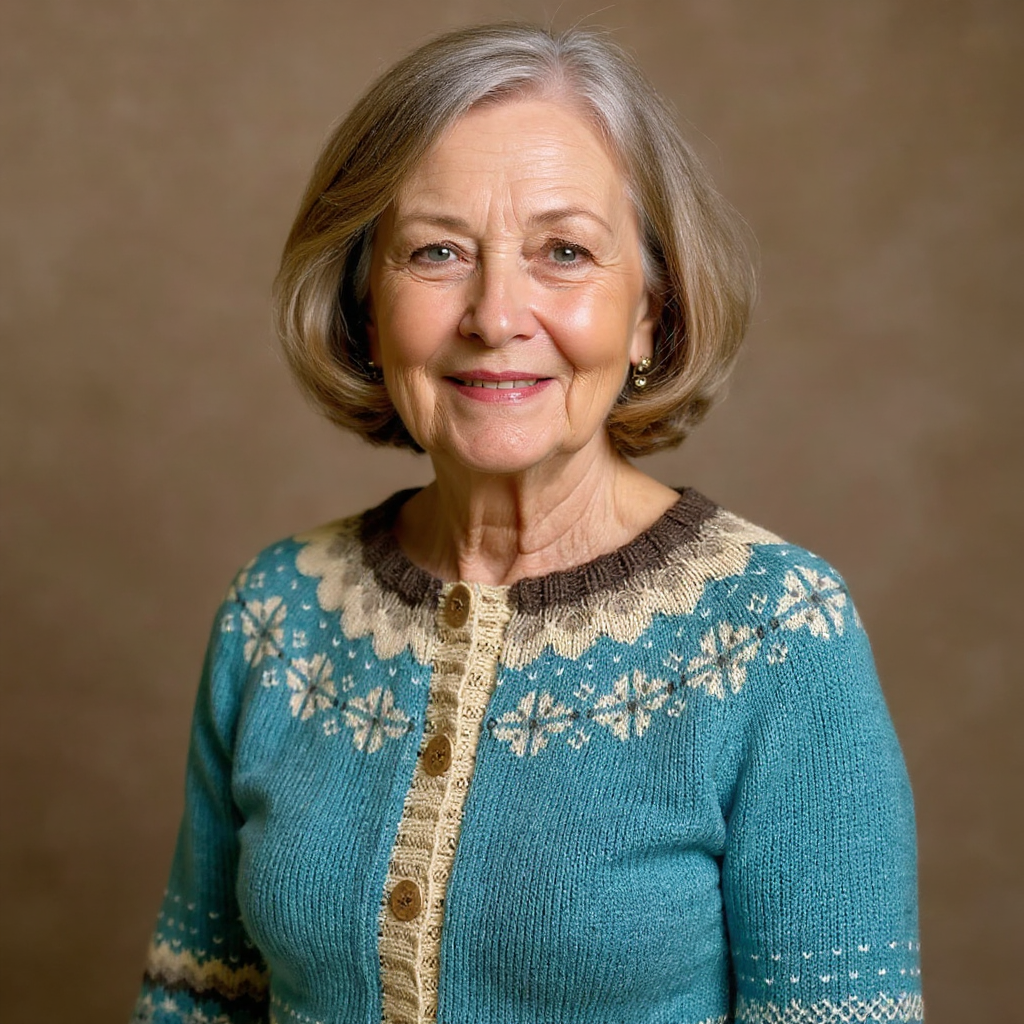 NADINE™ | Retro Wool Sweater