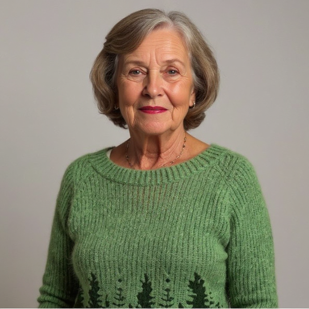 MONIQUE™ | Retro Wool Sweater