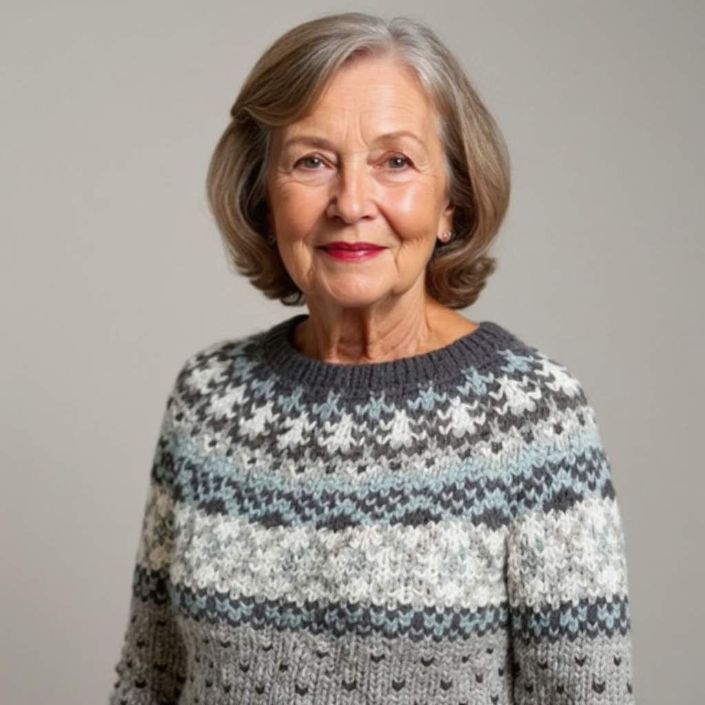 DENISE™ | Retro Wool Sweater