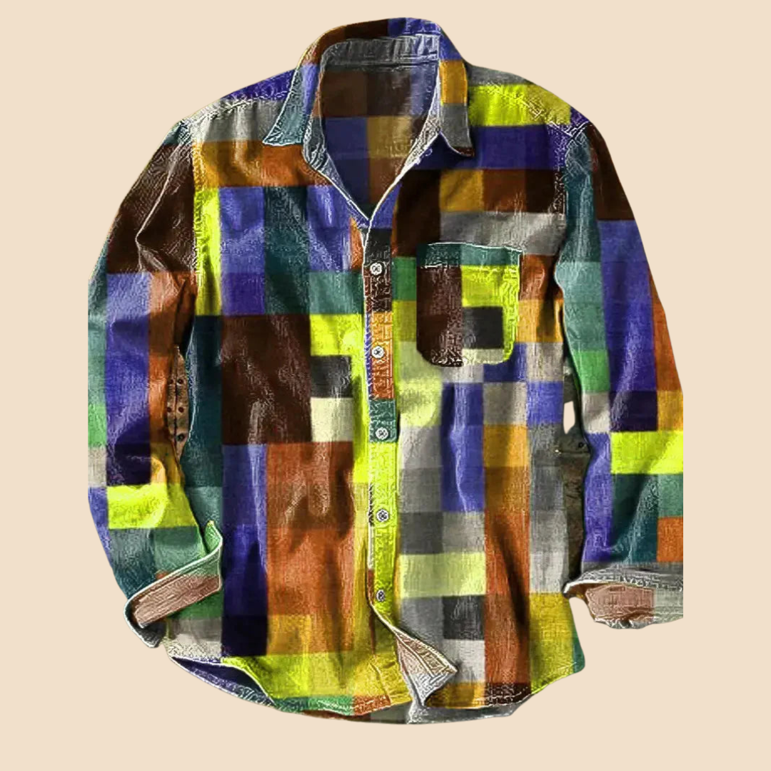 Colorado | Vintage long-sleeved rainbow shirt