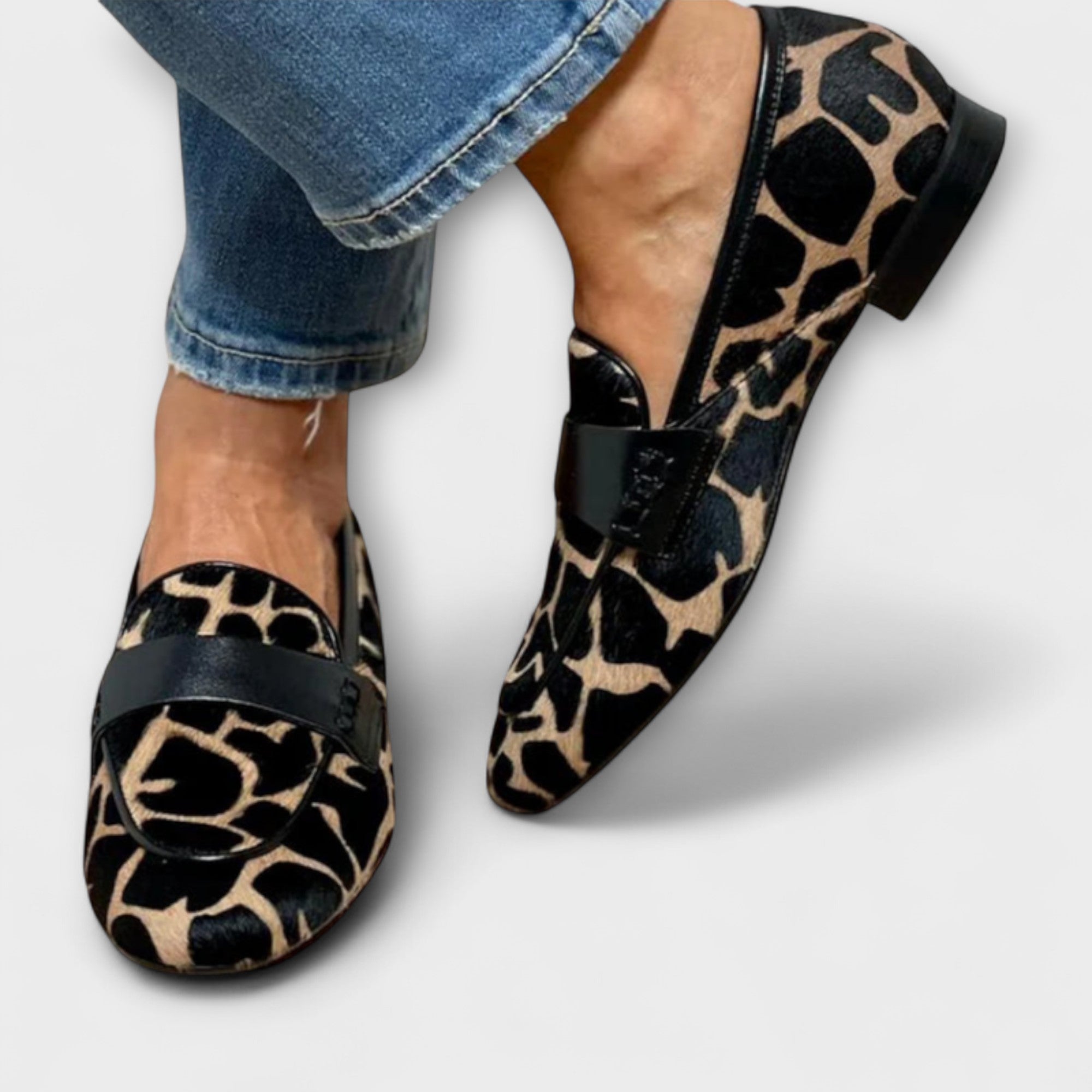 Maida | Leopard Moccasin