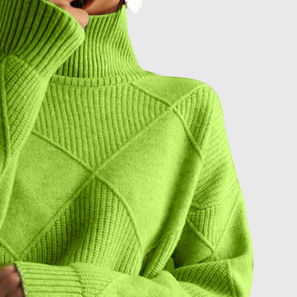 Angela™ - Turtleneck Sweater