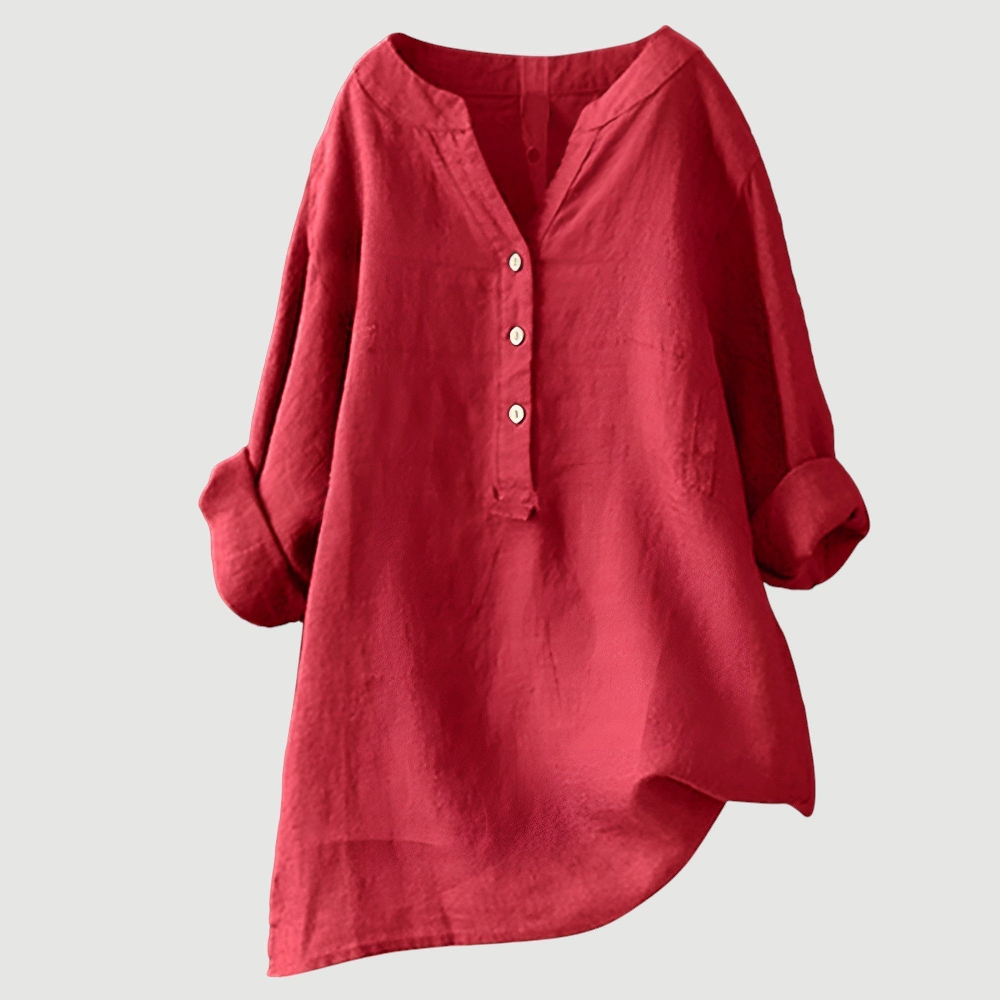 Joy | Lightweight linen blouse with buttons