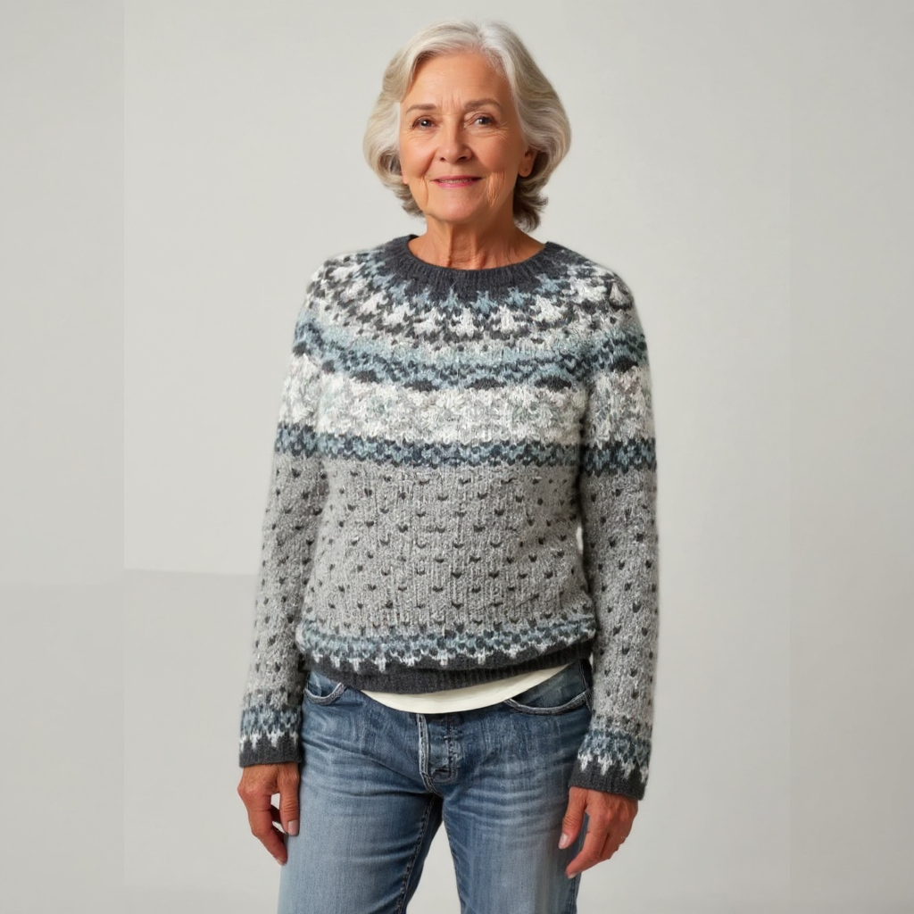 DENISE™ | Retro Wool Sweater