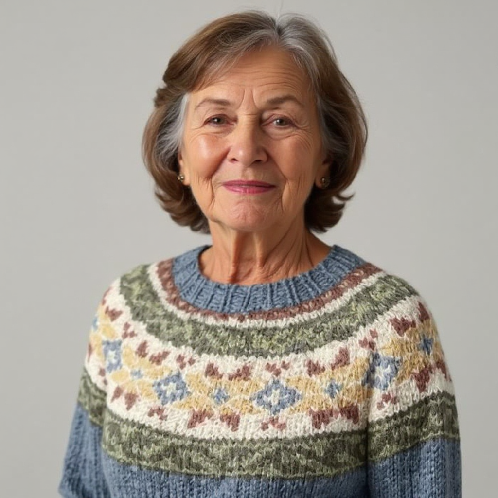 CLAUDETTE™ | Retro Wool Sweater