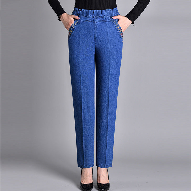 Lala | Elegant Elastic Women's Pants